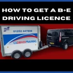 Get a B+E Driving Licence in UK