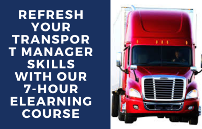 Refresh Your Transport Manager Skills with Our 7-Hour eLearning Course